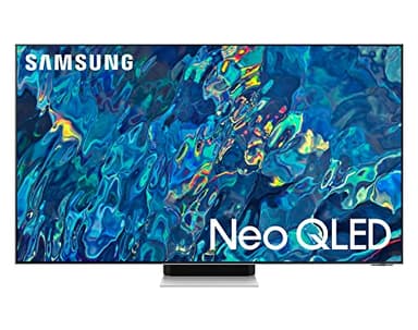 Samsung TV Neo QLED QE65QN95BATXZT Smart TV Serie QN95B, Neo QLED 4K UHD, Alexa e Google Assistant integrati, DVB-T2, Argento (Bright Silver), 65", 2022