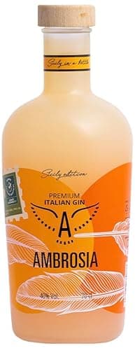Ambrosia, Gin Distillato Sicily Edition, 5 Botaniche, 40% Vol., 70 cl