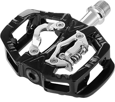 ZERAY 8055320652134, Pedali SG. Dual ZP-109S su Cuscinetti Unisex-Adult, Nero, 88.5 x 94