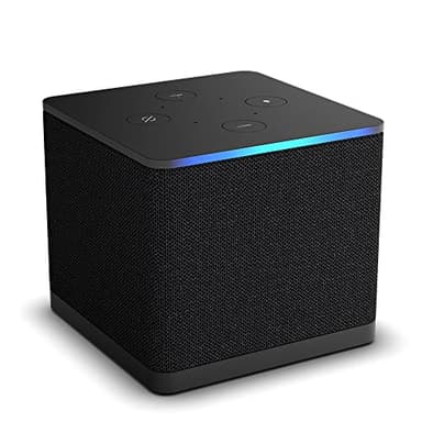 Amazon Fire TV Cube (Ultimo modello) | Lettore multimediale per lo streaming con controllo vocale tramite Alexa, Wi-Fi 6E e 4K Ultra HD