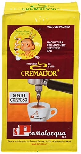 Cremador - Miscela di Caffè, Tostato e Macinato - 4 Confezioni da 250 g [1Kg]