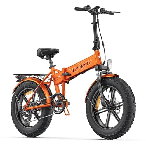 ENGWE Bici Elettrica Pieghevole,20"×4.0" Fat Tire 7 Velocità Bicicletta Elettrica da 48V 13Ah Batteria Rimovibile, Autonomia di 50-120 km E-bike da per Ogni Terreno & MTB & Spiaggia & Neve