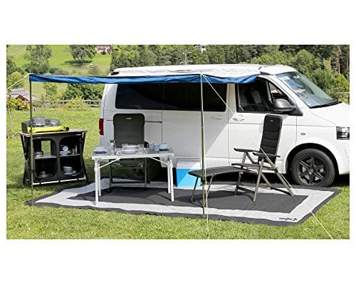 Brunner Balmat Stuoia per Camper e Caravan, Grigio Scuro/Grigio Chiaro, 500 x 250 cm