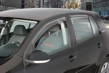 Au Co N.4 Deflettori d'Aria Posteriori + Anteriori per Dacia SANDERO/SANDERO STEPWAY (5 Porte) dal 2021 in Poi