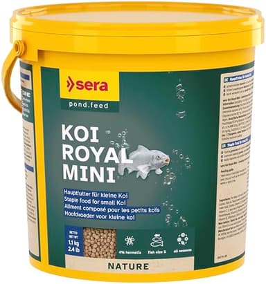 Sera Mangime in Granuli, Koi Royal Mini - 3800 ml