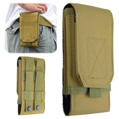 Joynine Universal Tactical MOLLE Holster, Porta Cellulare da Cintura Compatibile con Telefoni Cellulari da 4,7-6,7 Pollici, Fondina Porta Cellulare Adatto per Gli Sport All'Aria Aperta e il Lavoro