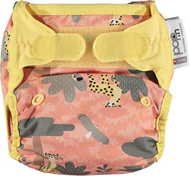 Close Pannolini pop-in in bambù con stampa singola, per bambini, riutilizzabili, ecologici, per nascita, vasino, 1 pezzo, confezione da 1
