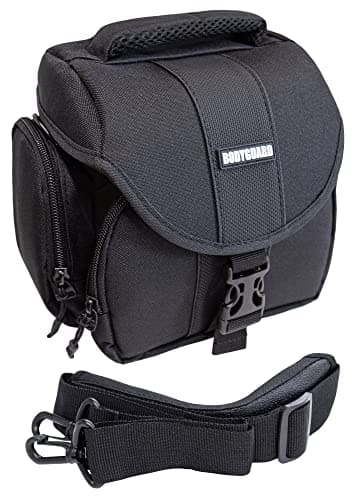 Bodyguard Borsa Fotografica per Bridge, Mirrorless e Piccole DSLR fotocamere, adatta a Panasonic FZ82, FZ1000, Sony HX400V, Nikon B500, B600, B700, Canon EOS M50, M100, Sony Alpha 6000, XL