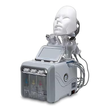 7in1 Hydrafacial Machine, Ossigeno macchina facciale, Hydro macchina facciale, (No.1: Verde)