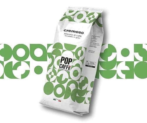 2 KG + 1 KG IN REGALO CAFFE' IN GRANI MISCELA CREMA BAR POP CAFFE'