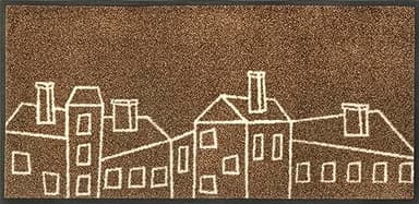 Wash+Dry tappeto Linecity 35x75cm, adatto per interni ed esterni, lavabile