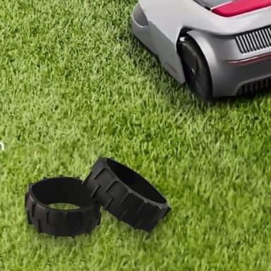 Robusta puleggia anti per robot tosaerba Dreame A1, migliora le prestazioni di cura del prato (2 pezzi)