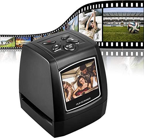 DIGITNOW! 5MP/10MP 2.4''LCD Film Scanner , 35mm Diapositive / Negativi Scanner Convertitore, Foto Salva su Scheda SD Direttamente