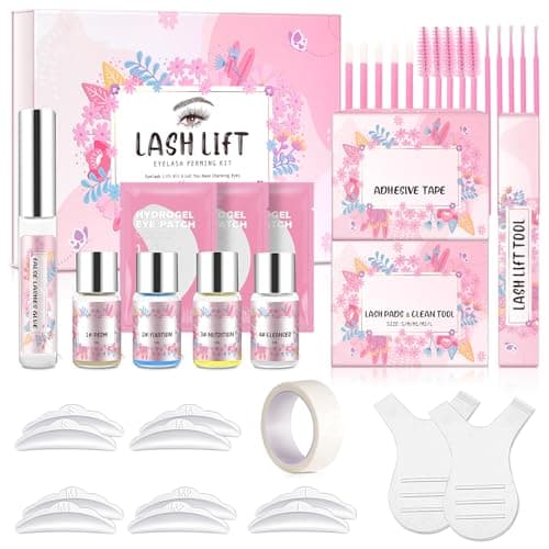 HXTMKT Kit per ciglia, Lash Lift Permanente, Arricciaciglia Professionale, Kit per il Lifting delle Ciglia