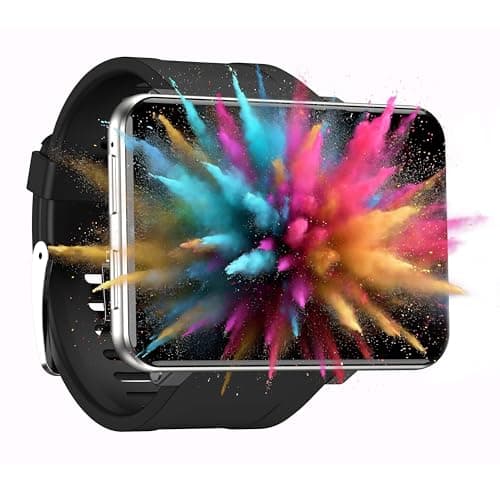 Silvergear Orologio Digitale Smartwatch XL | Smartwatch Bluetooth XL | Schermo Touch 2.4 Pollici | Orologio Digitale Sportivo XL | Monitor Battito Cardiaco | Pedometro | 16GB | Argento