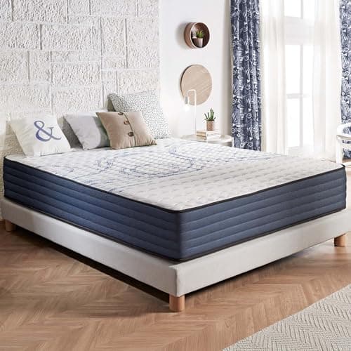 Naturalex - Materasso Memory 180x200 cm Matrimoniale Modello Perfect Dream - Alto 30 cm - Anallergico Antiacaro - Alleviamento Punti di Pressione 7 Zone - Lattice Blue