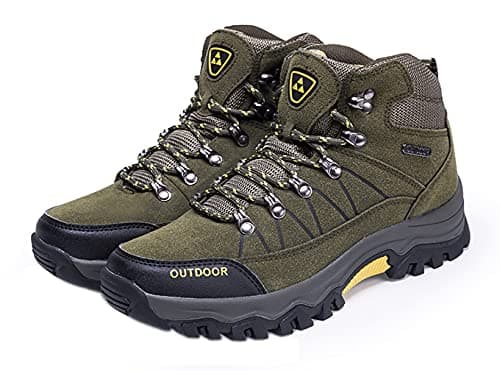Scarpe da Trekking Uomo Impermeabile Scarponi da Escursionismo Scarpe da Montagna Stivali Caviglia Invernali All'aperto Sportive Sneakers 41 EU