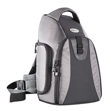 Mantona Miami Zaino per Fotocamera Reflex, Accesso Rapido per Reflex con Obiettivo Inserito, 4 Obiettivi Aggiuntivi