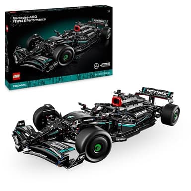 LEGO Technic Mercedes-AMG F1 W14 E Performance, Modellino da Costruire di Auto da Corsa per Adulti, Macchina in Scala 1:8, Kit Modellismo Supercar, Idea Regalo per Lui, Lei, Marito o Moglie 42171