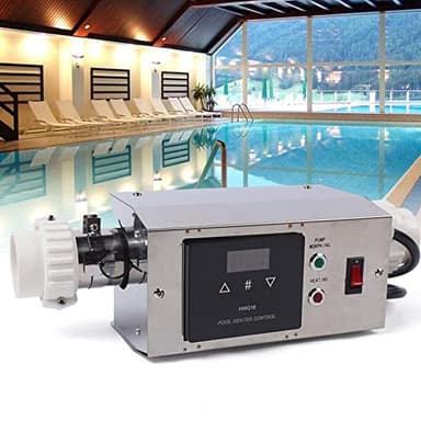 Esyogen 3 KW Scaldacqua per piscina, in acciaio inox, pompa di calore per acqua calda, riscaldamento elettrico, per vasca idromassaggio SPA