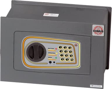Arregui Domus DL/2 Cassaforte a Muro Elettronica, Grigio Scuro