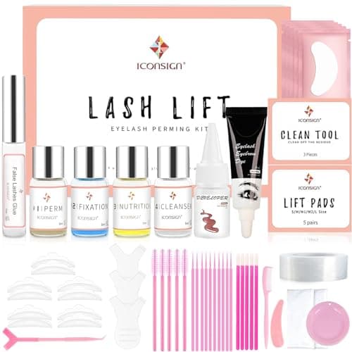 Kit Laminazione Ciglia, Aikvigss Professionale Lifting Set e Kit Tinta Ciglia