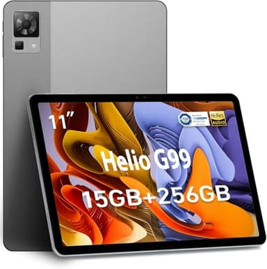 DOOGEE T30PRO Tablet 11 Pollici, 15GB RAM + 256GB ROM (2TB TF) Tablet con Sim, Helio G99 Octa-Core 2.5K Tablet Android, 8580mAh 33W Ricarica Rapida, 20MP Dual SIM 4G LTE Tablet Gaming Widevine L1