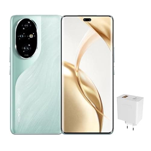 HONOR 200 Pro 5G, Smartphone 12GB+512GB, Schermo 6.78 Pollici (17.2 cm), MagicOS 8.0/Android 14, OLED 120Hz, HDR, NFC,5200mAh Batteria Verde
