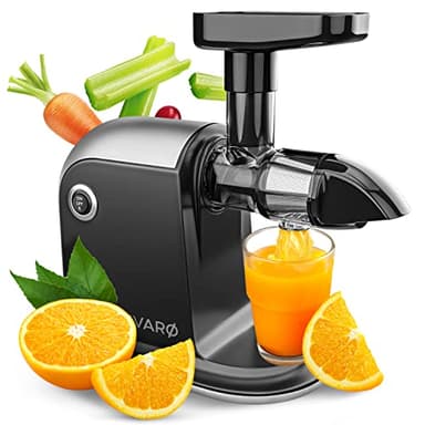 Divaro [L'originale] – Slow Juicer – Spremiagrumi frutta e verdura – [150 W] spremiagrumi con funzione di inversione – Spazzola per la pulizia – Senza BPA