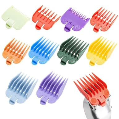 IKOPFLN Tagliacapelli professionale, regolabarba, tagliabarba, tagliacapelli di precisione, macchina per tagliare i capelli, set da 10 pezzi