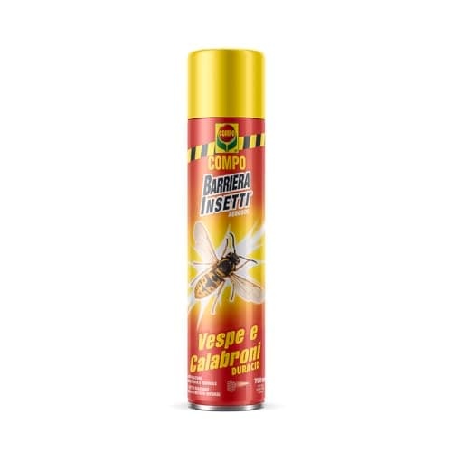 COMPO DURACID Barriera Insetticida Spray per Vespe e Calabroni, Eliminazione Efficace dei Nidi, 750 ml