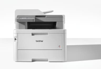 Brother MFCL8340CDW Multifunzione LED a Colori 4 in 1(Stampa/Copia/Scan/Fax),30 ppm,Stampa fronte/retro auto fino a 12 pag/min,WiFi a 5 GHz e USB,Vassoio carta 250 fogli,Touchscreen a colori da 8,8 cm