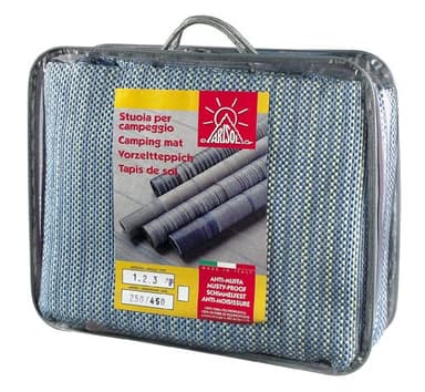 LI.GI STUOIA TAPPETO PAVIMENTO VERANDA CAMPER CARAVAN CARRELLO TENDA (BLU)