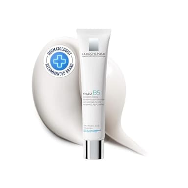 La Roche Posay Hyalu B5, Crema Anti-Rughe, Per Pelli Sensibili, Effetto Rimpolpante e Riparatore, Pelle Luminosa, Arricchita con Acido Ialuronico, Vitamina B5 e Acqua Termale, 40 ml
