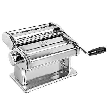 Marcato, Atlas 180, Pasta Maker,Macchina per la Pasta, Sfogliatrice per Pasta Fresca, in Acciaio Cromato, per Lasagne, Fettuccine, Tagliolini, Made in Italy