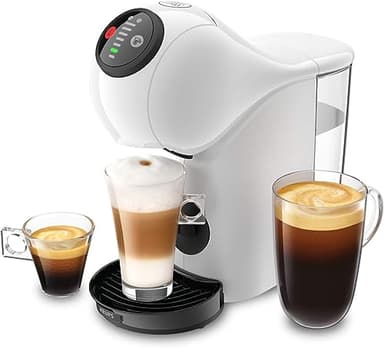NESCAFÉ DOLCE GUSTO Krups Genio S, Macchina per Caffè Espresso e Altre bevande in capsula, Automatica, Bianco