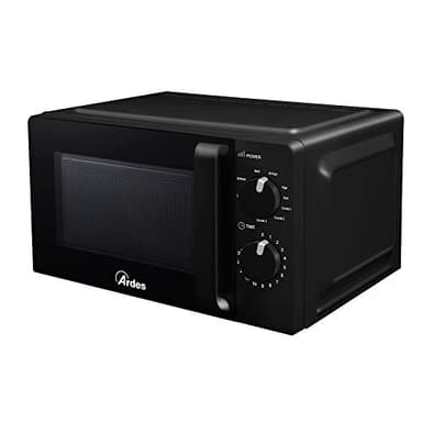 ARDES | Forno a Microonde 20 Litri Forno Combinato Microonde e Grill Piccolo con 5 Potenze e 9 Modalità di Cottura Forno Microonde con Timer Luce Interna e Piatto Rotante Modello AR6520G